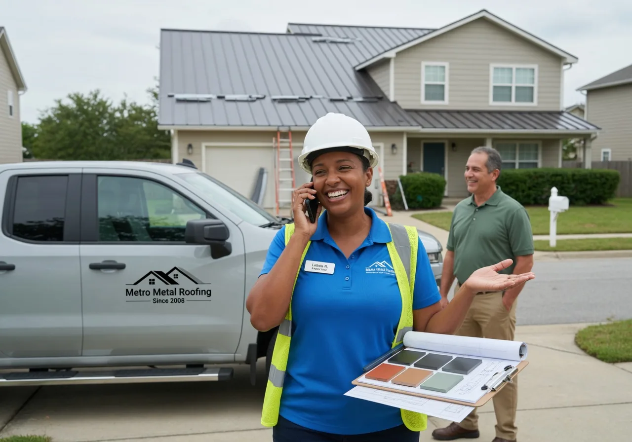 Storm Damage Metal Roof Repair in Louisburg, MO